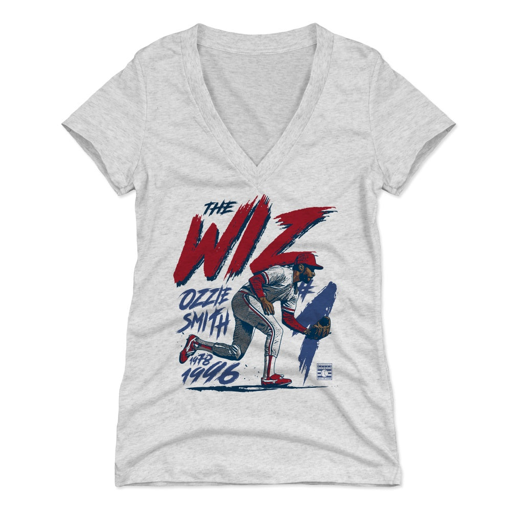 Ozzie Smith Women's V-Neck T-Shirt | 500 LEVEL