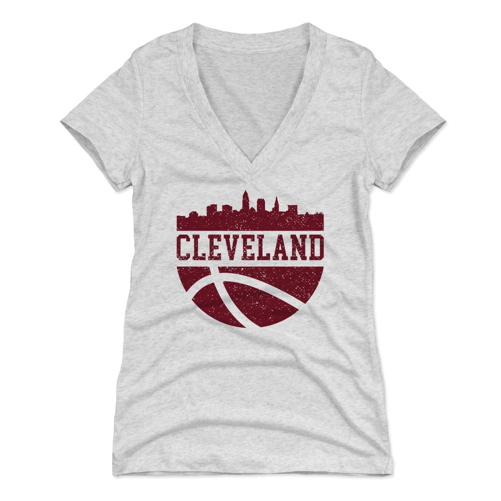 Cleveland Women's V-Neck T-Shirt | 500 LEVEL