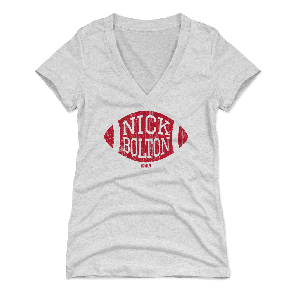 Nick Bolton Women's V-Neck T-Shirt | 500 LEVEL