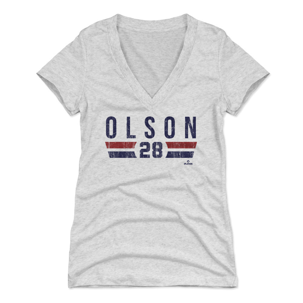 Matt Olson Women's V-Neck T-Shirt | 500 LEVEL