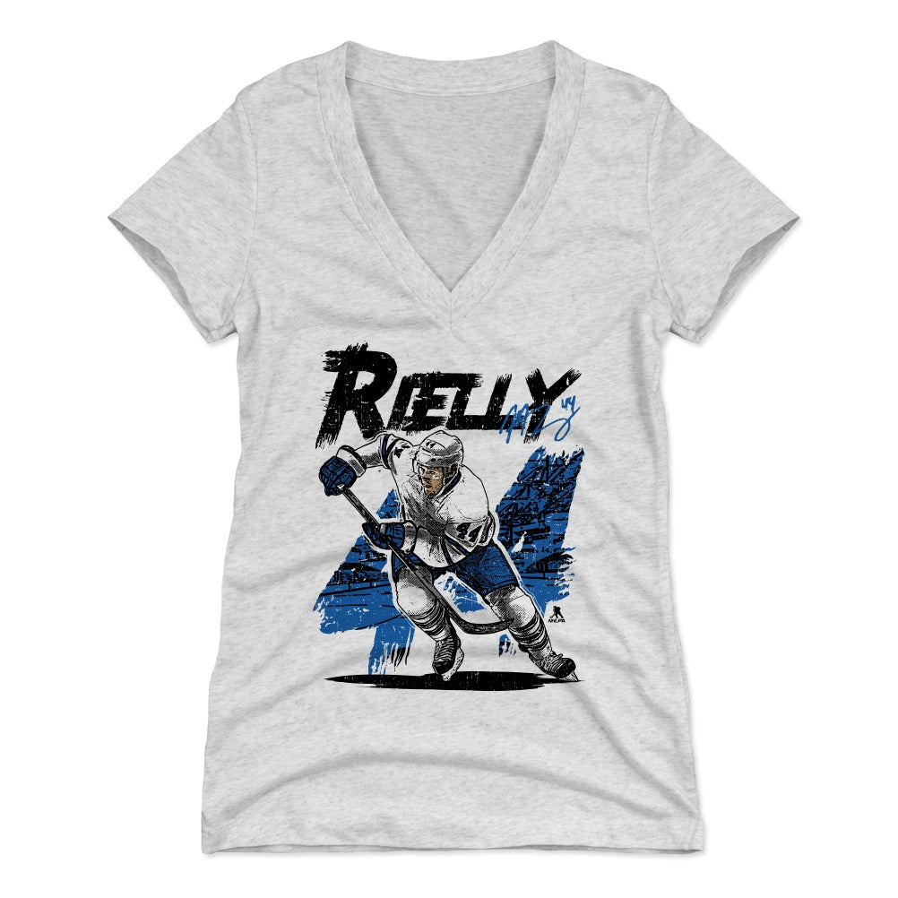 Morgan Rielly Women's V-Neck T-Shirt | 500 LEVEL