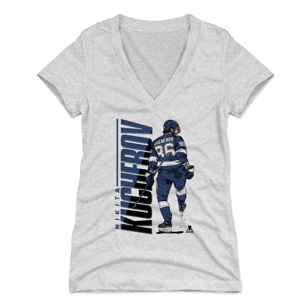 Nikita Kucherov Women's V-Neck T-Shirt | 500 LEVEL