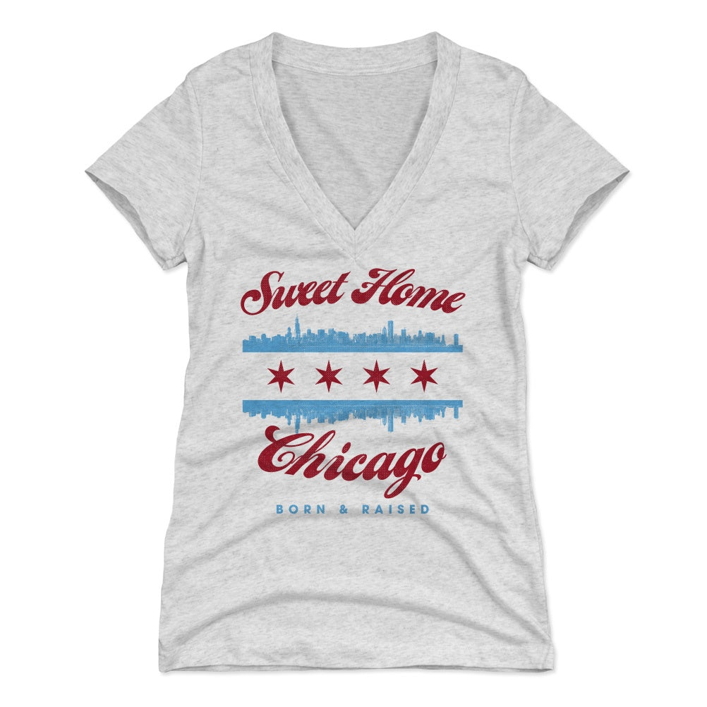 Chicago Women's V-Neck T-Shirt | 500 LEVEL