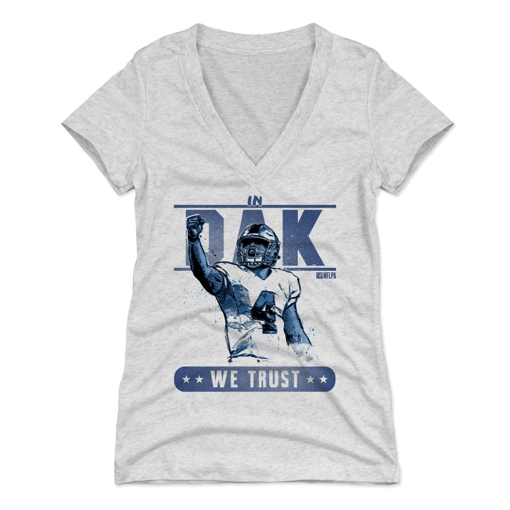 Dak Prescott Women's V-Neck T-Shirt | 500 LEVEL