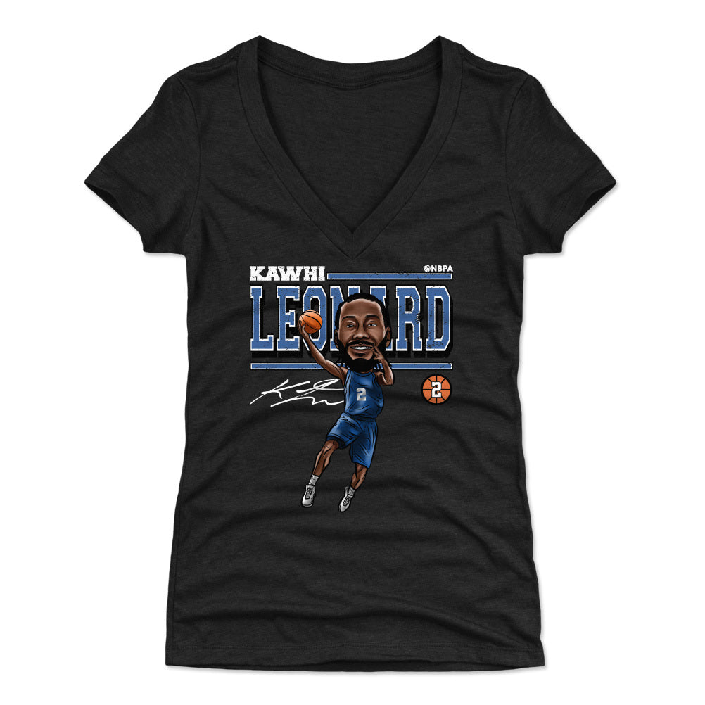 Kawhi Leonard Women's V-Neck T-Shirt | 500 LEVEL