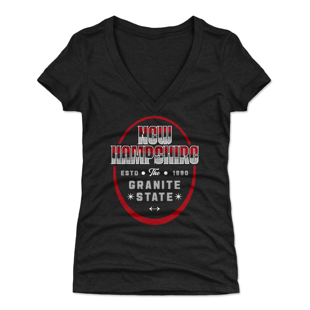 New Hampshire Women's V-Neck T-Shirt | 500 LEVEL