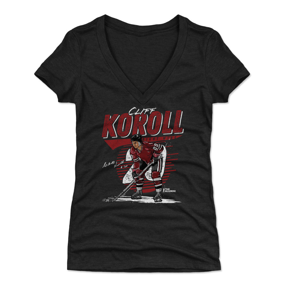 Cliff Koroll Women's V-Neck T-Shirt | 500 LEVEL