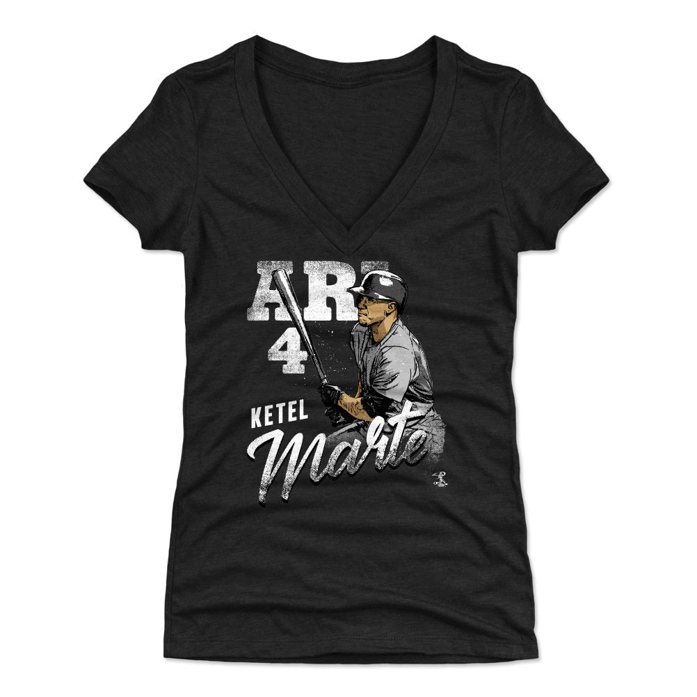 Ketel Marte Women's V-Neck T-Shirt | 500 LEVEL