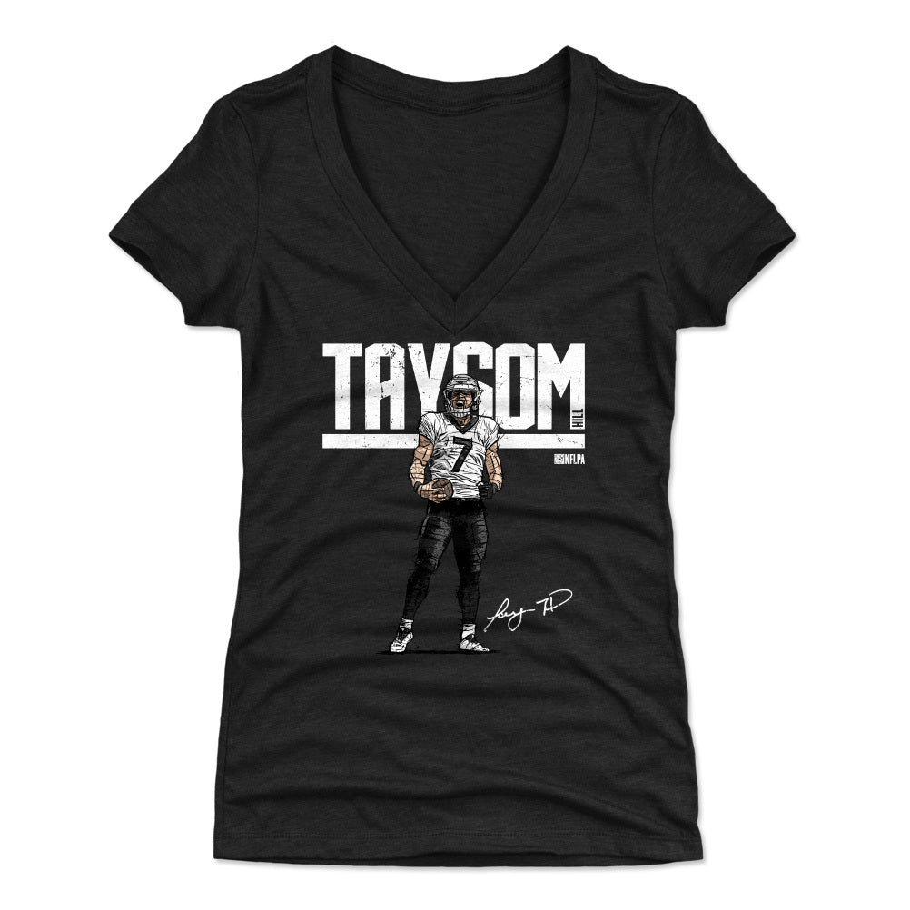 Taysom Hill Women's V-Neck T-Shirt | 500 LEVEL
