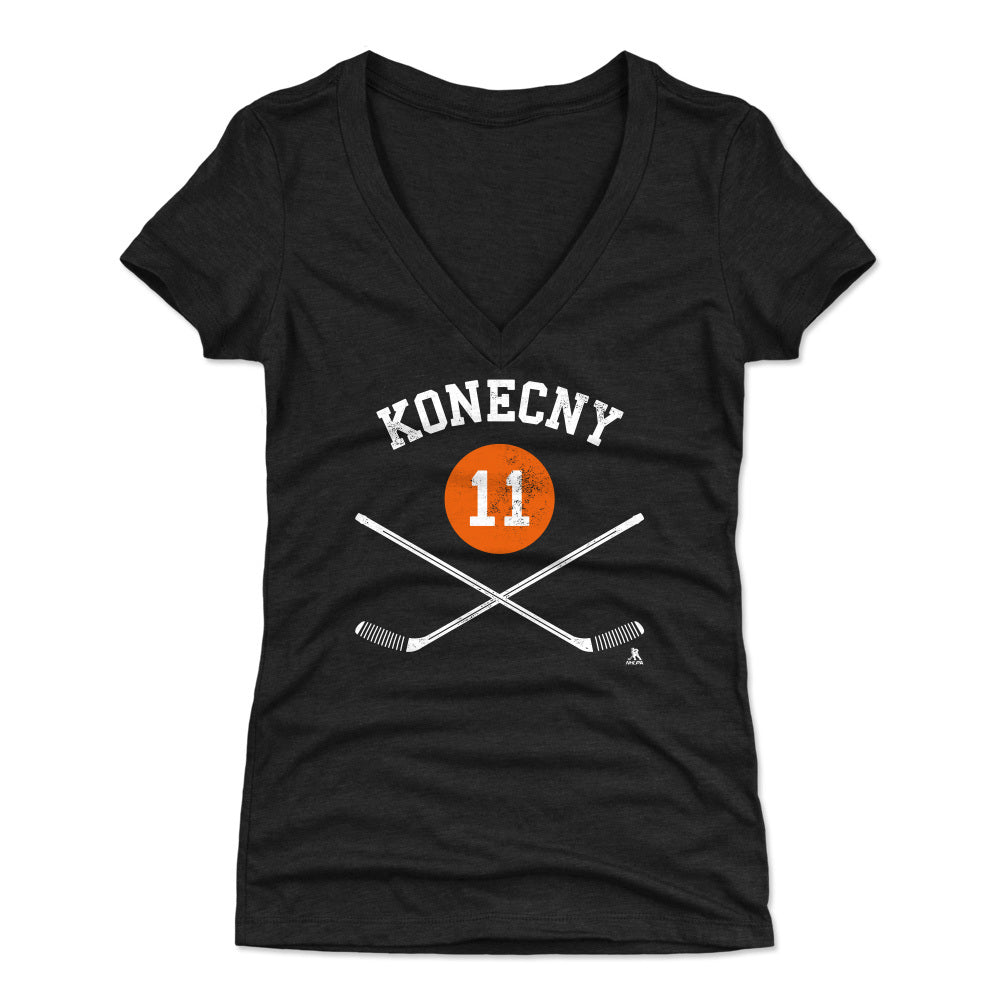 Travis Konecny Women's V-Neck T-Shirt | 500 LEVEL