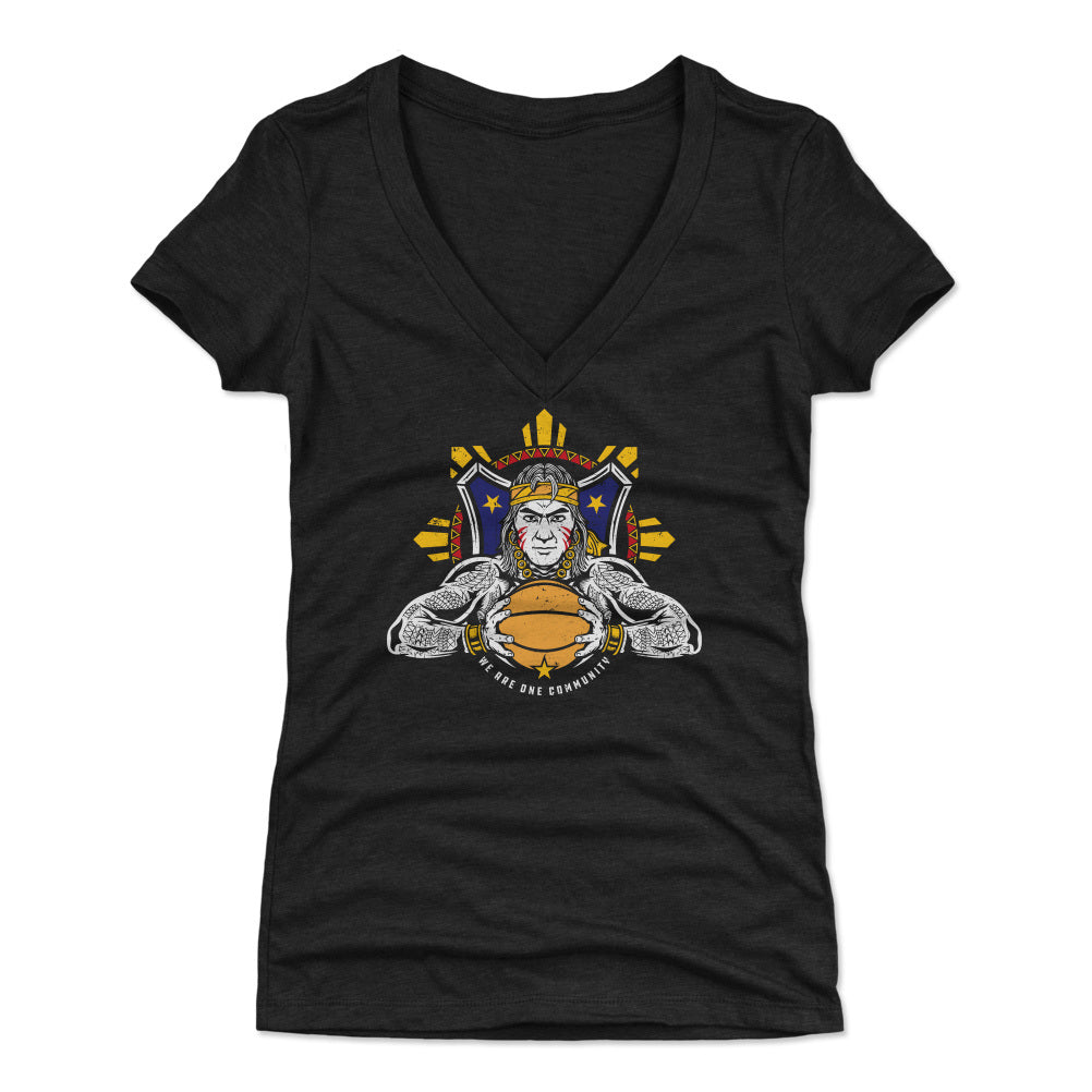 Philippines Women's V-Neck T-Shirt | 500 LEVEL