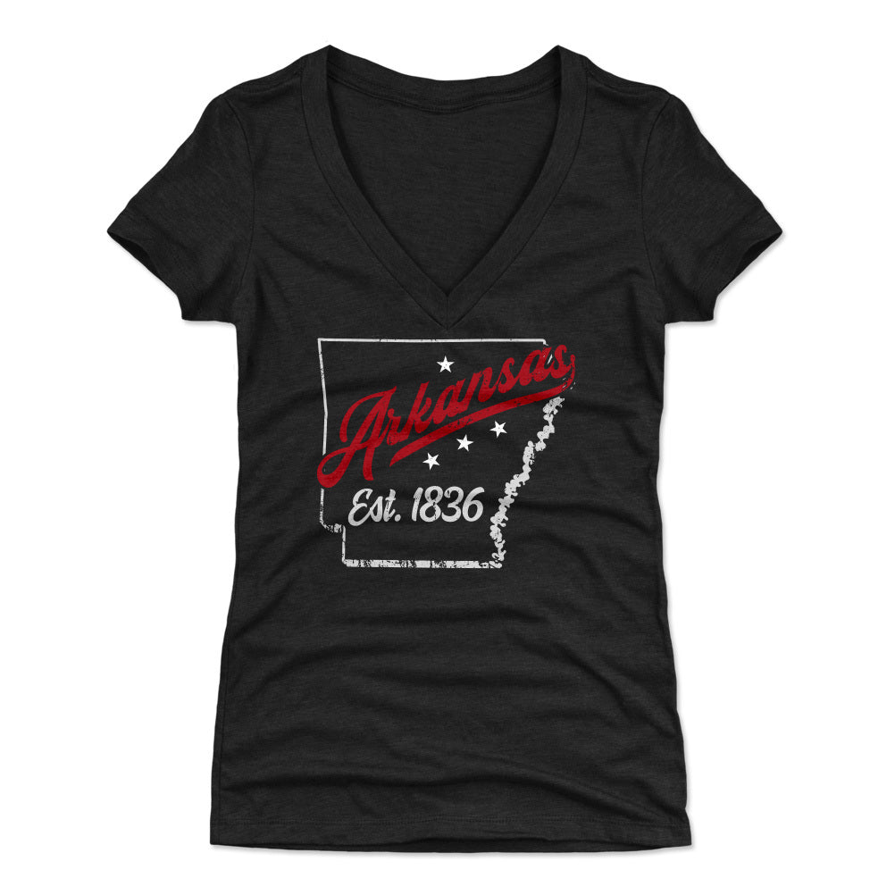 Arkansas Women's V-Neck T-Shirt | 500 LEVEL