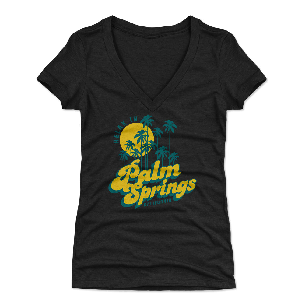 Palm Springs Women's V-Neck T-Shirt | 500 LEVEL