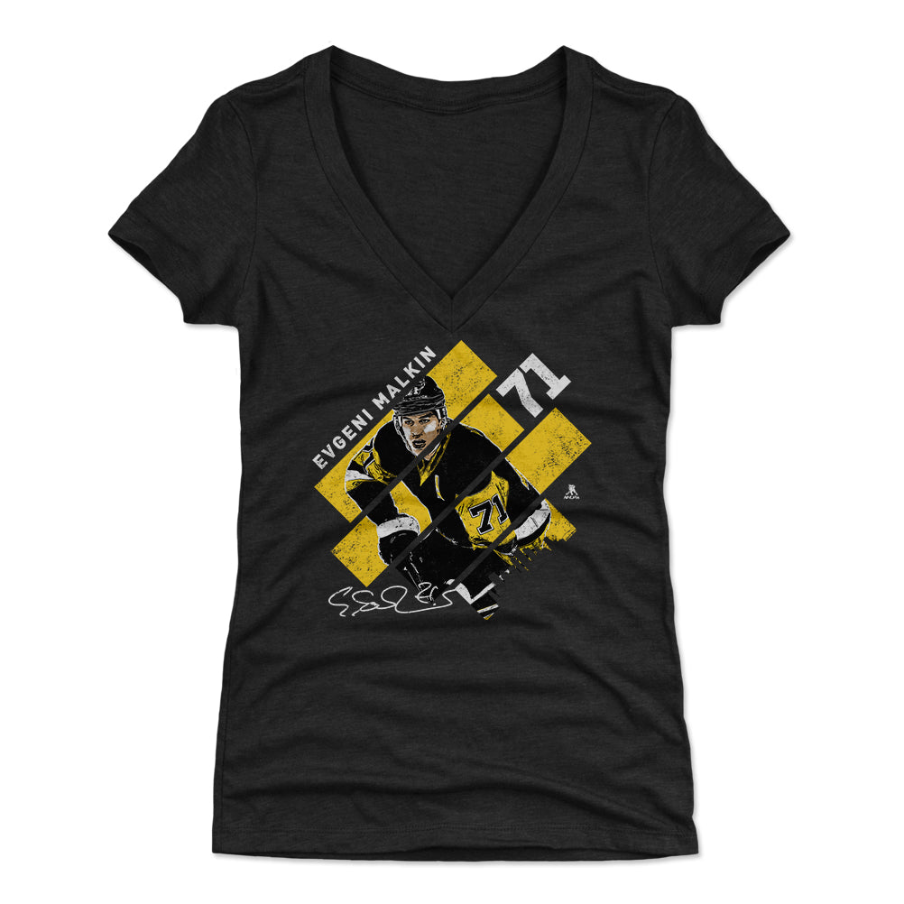 Evgeni Malkin Women's V-Neck T-Shirt | 500 LEVEL