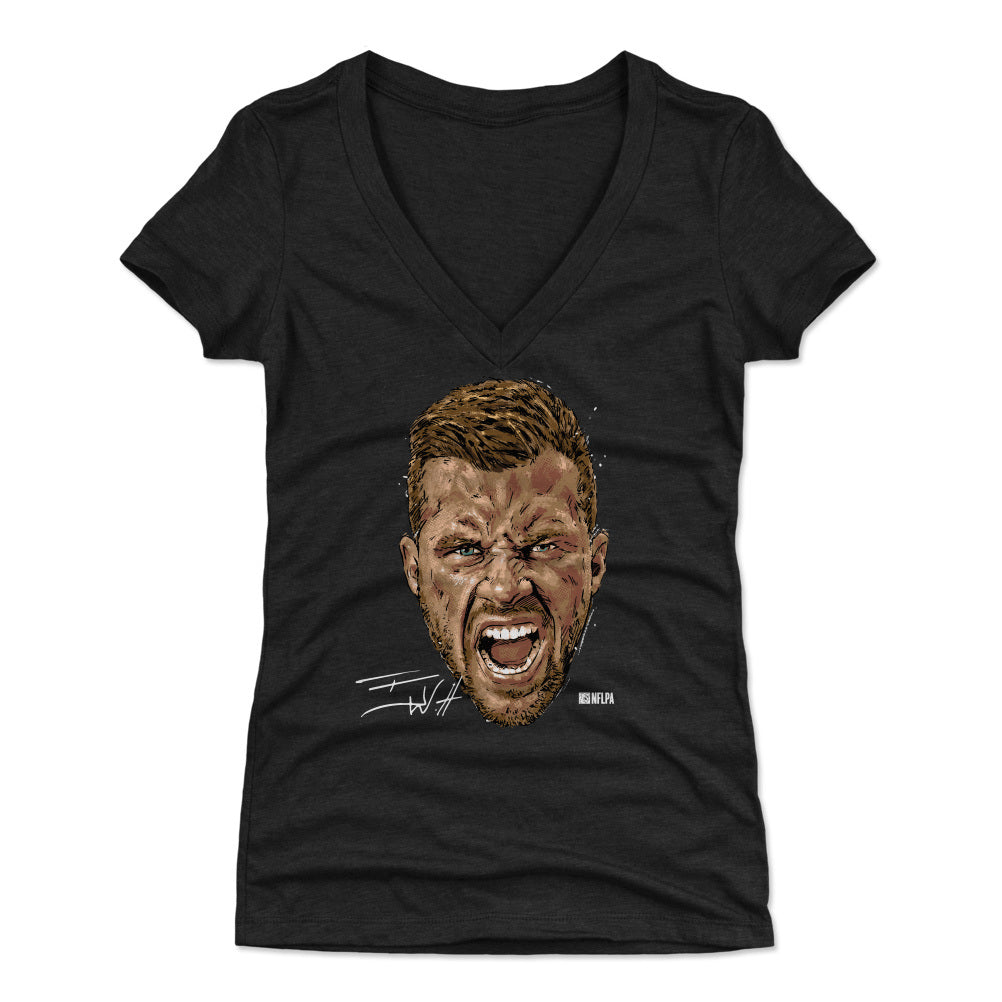 T.J. Watt Women's V-Neck T-Shirt | 500 LEVEL