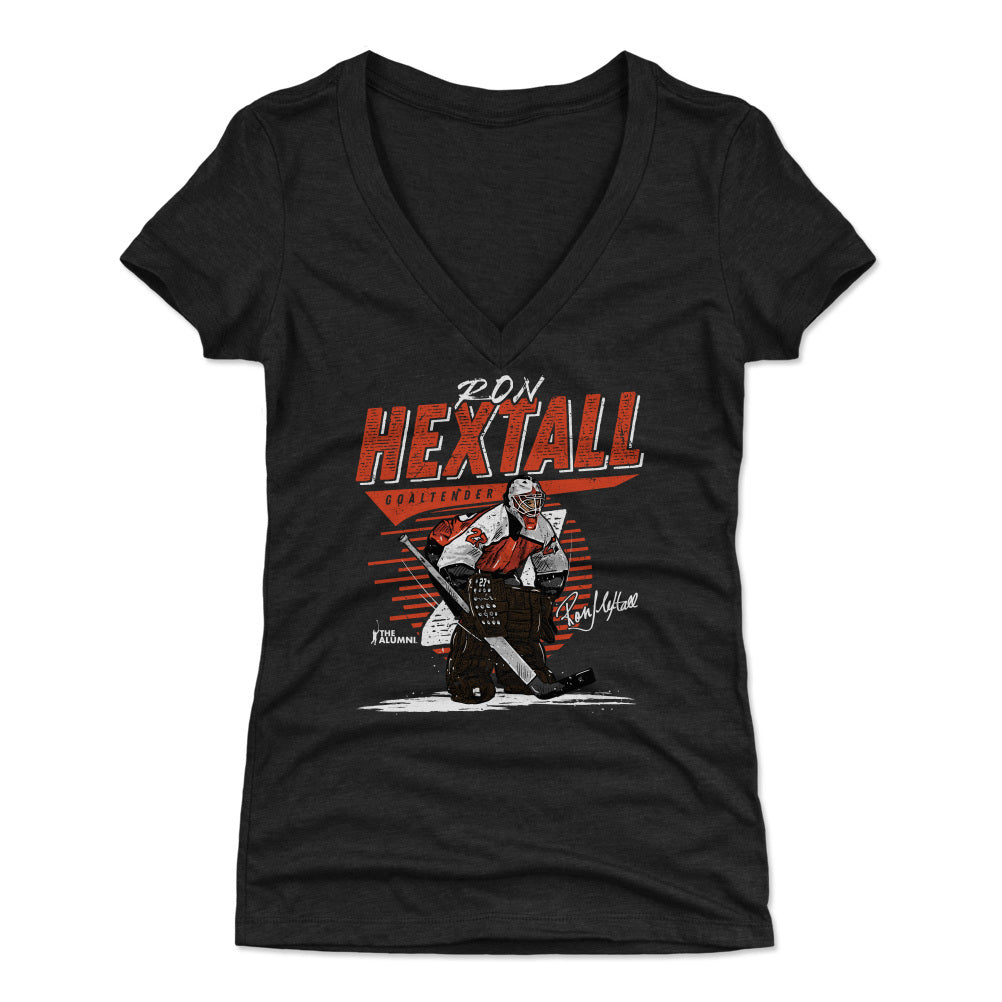 Ron Hextall Women's V-Neck T-Shirt | 500 LEVEL