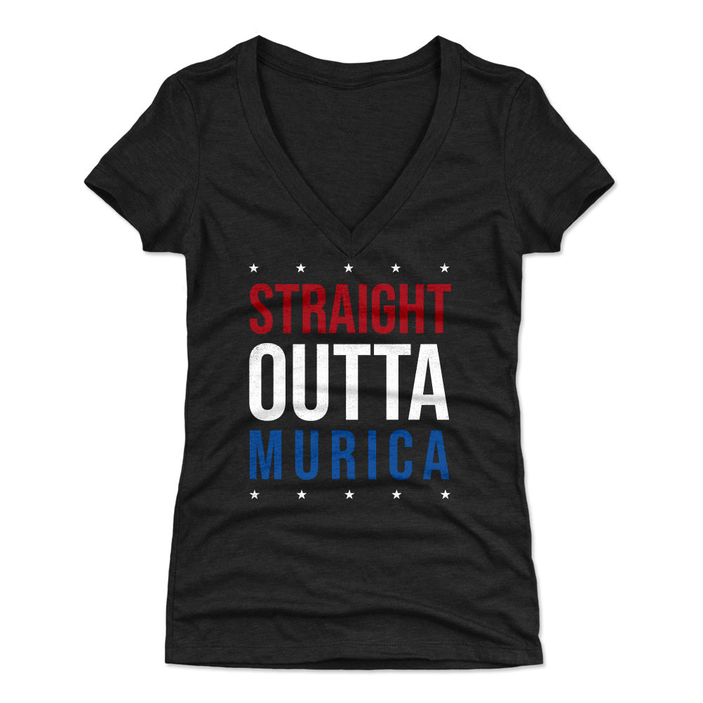 USA Women's V-Neck T-Shirt | 500 LEVEL