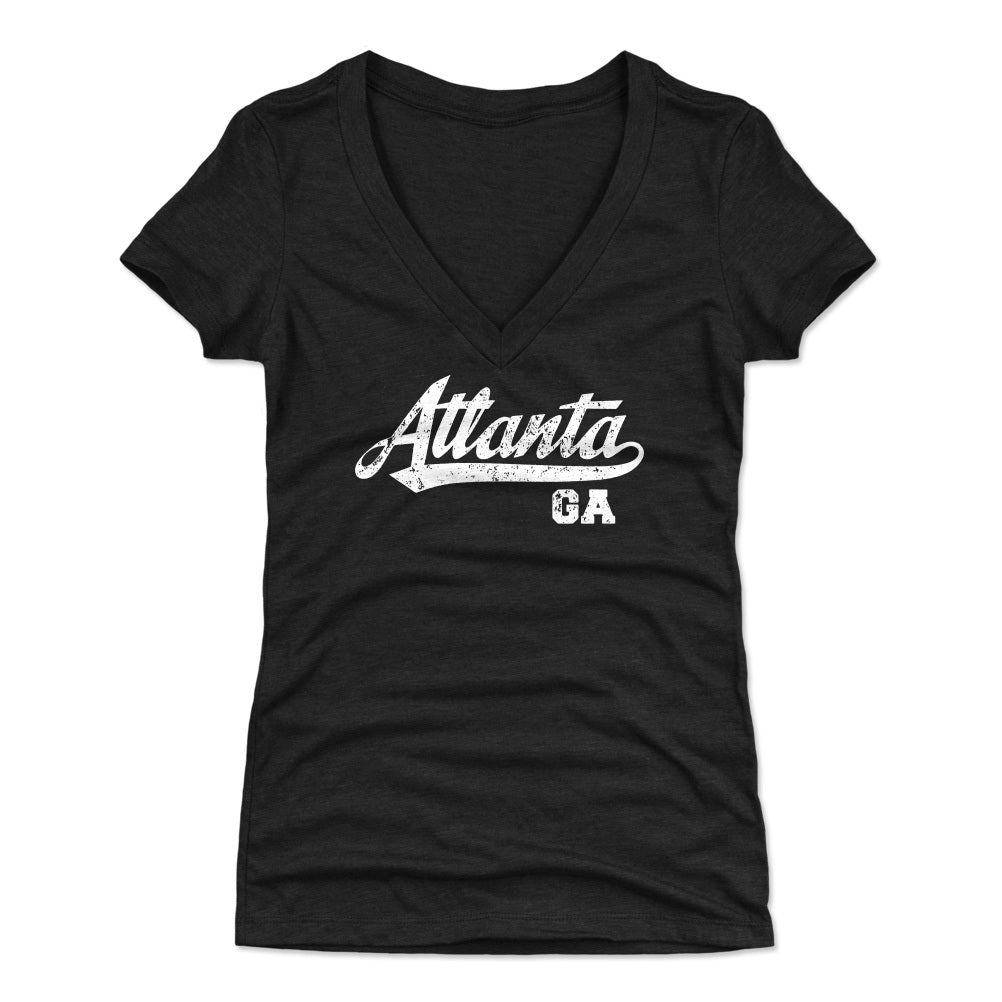 Atlanta Women's V-Neck T-Shirt | 500 LEVEL