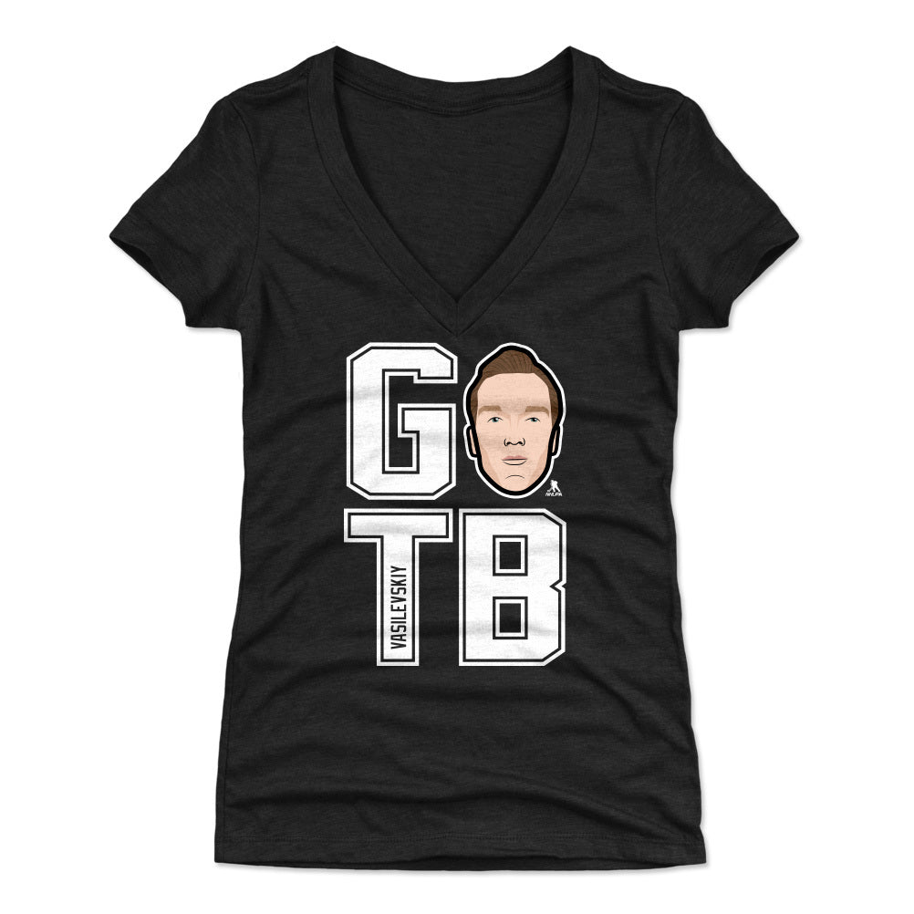 Andrei Vasilevskiy Women's V-Neck T-Shirt | 500 LEVEL
