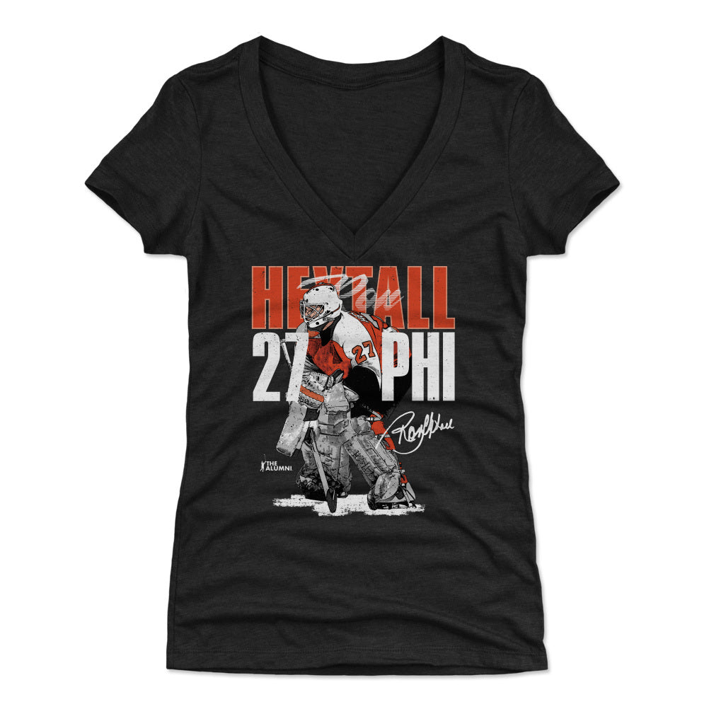 Ron Hextall Women's V-Neck T-Shirt | 500 LEVEL