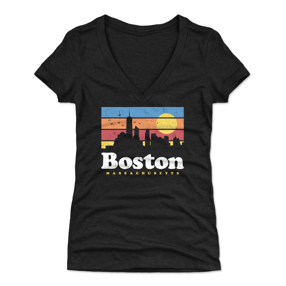 Boston Women's V-Neck T-Shirt | 500 LEVEL