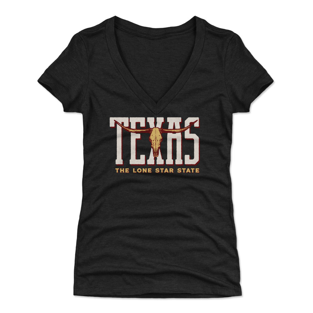 Texas Women's V-Neck T-Shirt | 500 LEVEL