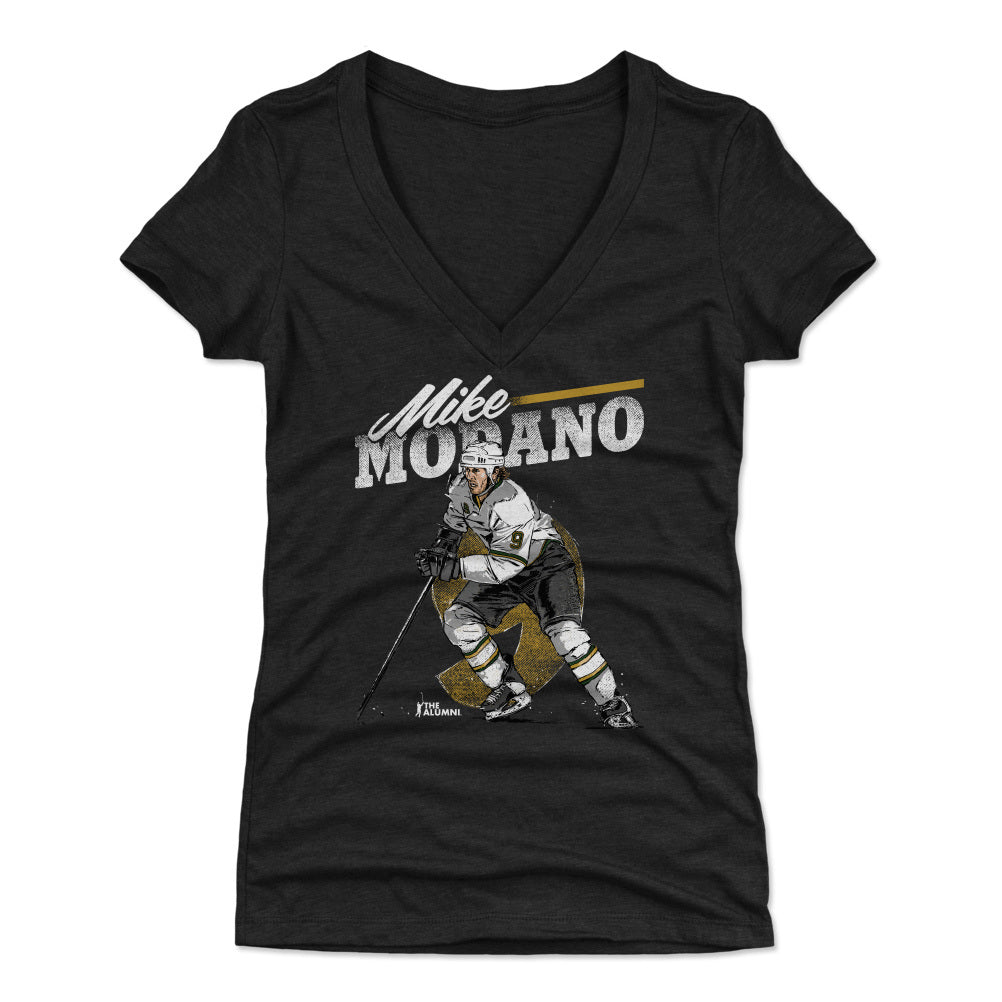 Mike Modano Women's V-Neck T-Shirt | 500 LEVEL