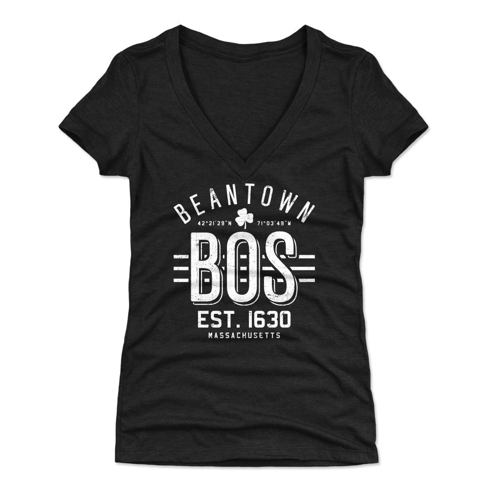 Boston Women's V-Neck T-Shirt | 500 LEVEL
