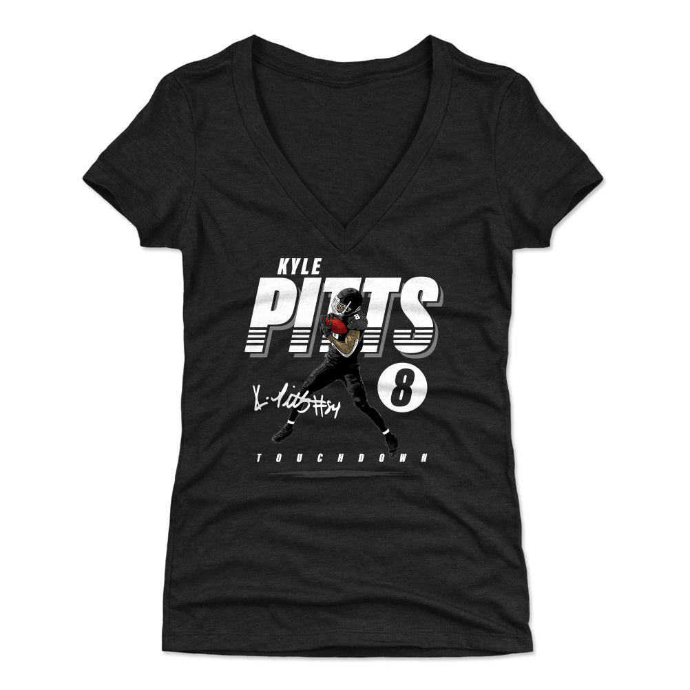 Kyle Pitts Women's V-Neck T-Shirt | 500 LEVEL