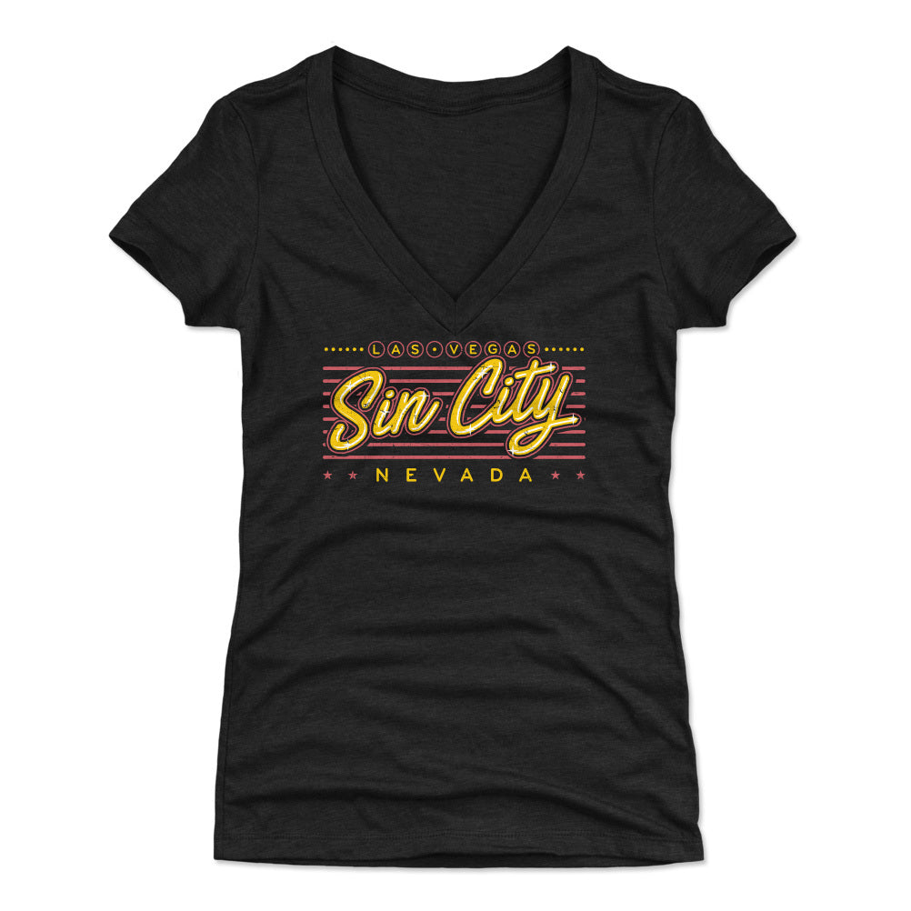Las Vegas Women's V-Neck T-Shirt | 500 LEVEL
