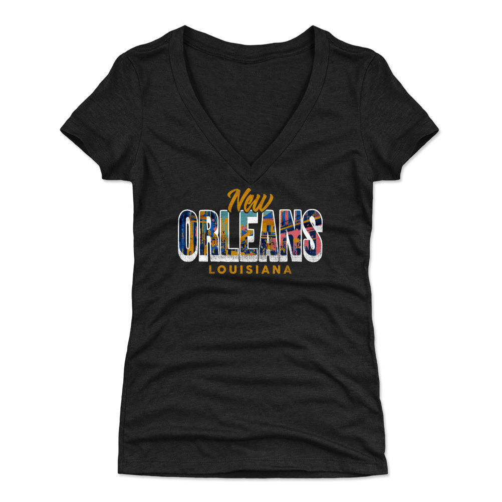 New Orleans Women's V-Neck T-Shirt | 500 LEVEL