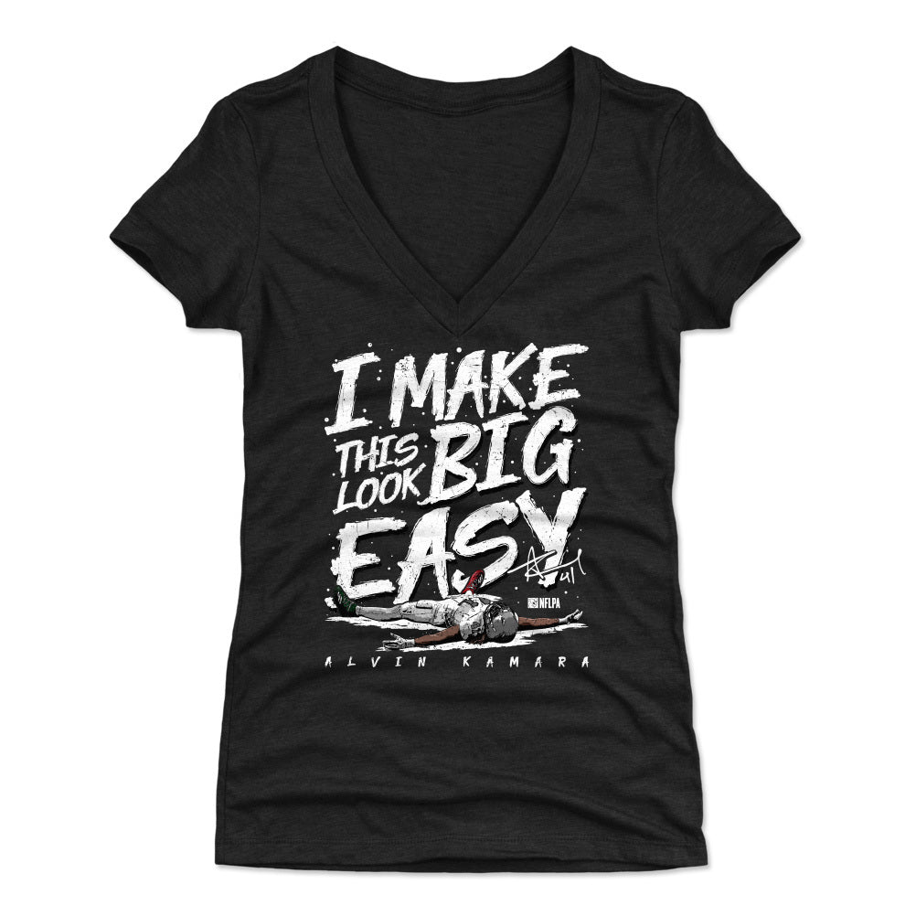 Alvin Kamara Women's V-Neck T-Shirt | 500 LEVEL