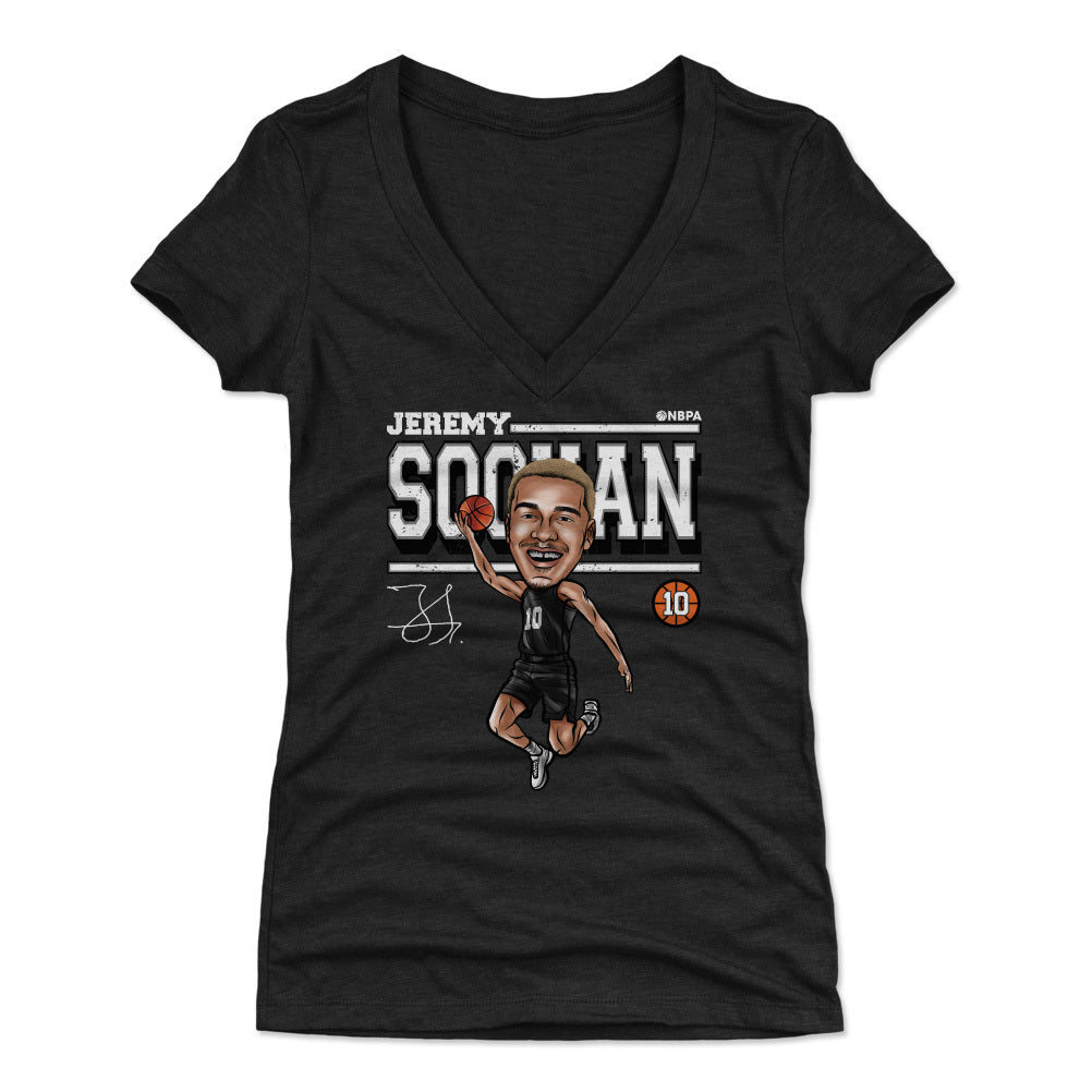 Jeremy Sochan Women's V-Neck T-Shirt | 500 LEVEL