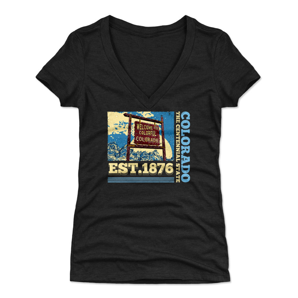 Colorado Women's V-Neck T-Shirt | 500 LEVEL
