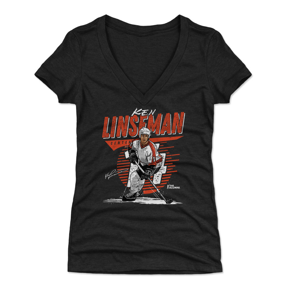 Ken Linseman Women's V-Neck T-Shirt | 500 LEVEL