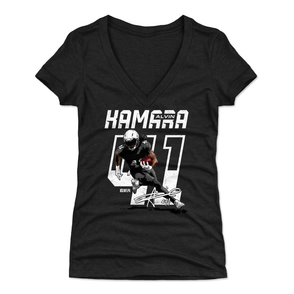 Alvin Kamara Women's V-Neck T-Shirt | 500 LEVEL