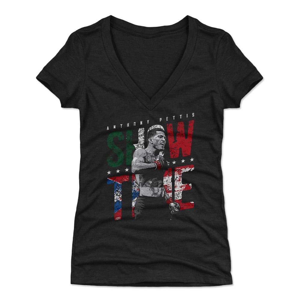 Anthony Pettis Women's V-Neck T-Shirt | 500 LEVEL