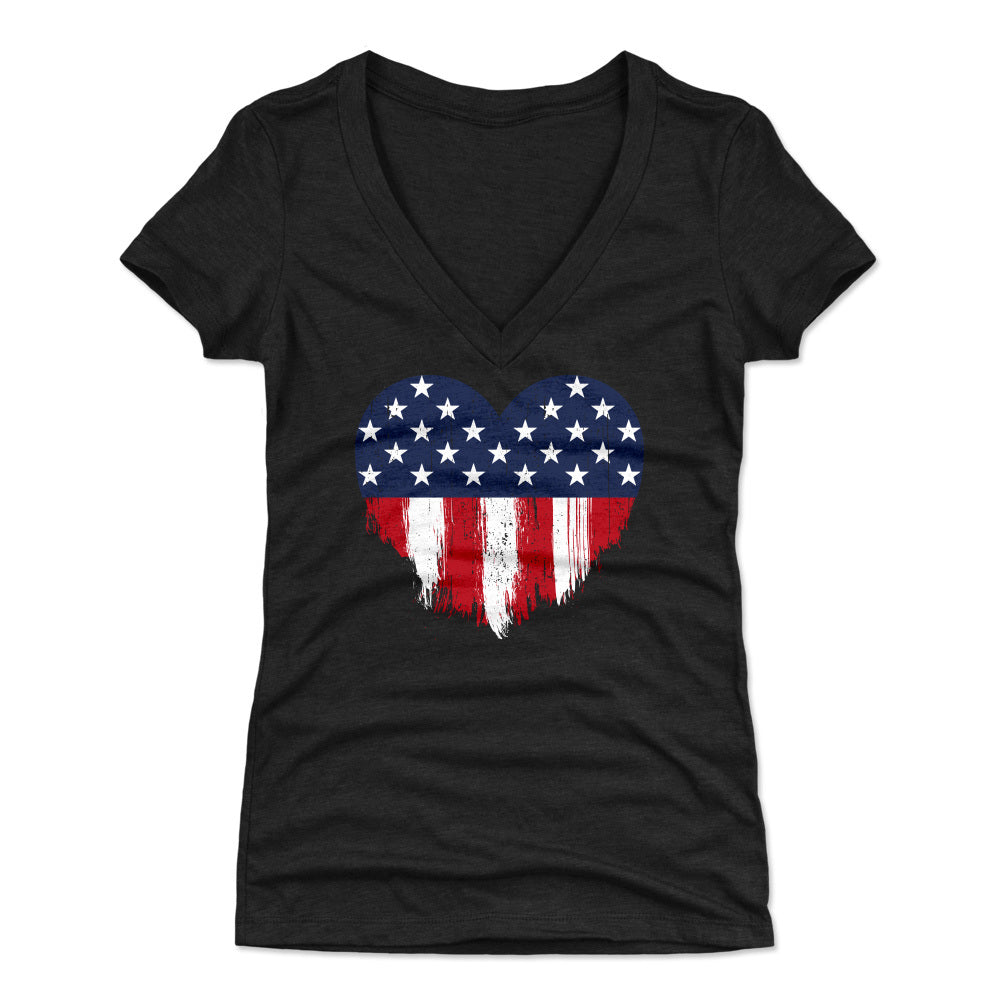 4th of July Women's V-Neck T-Shirt | 500 LEVEL