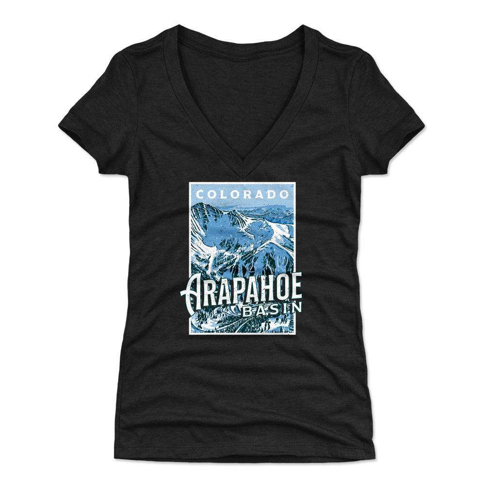 Arapahoe Basin Women's V-Neck T-Shirt | 500 LEVEL