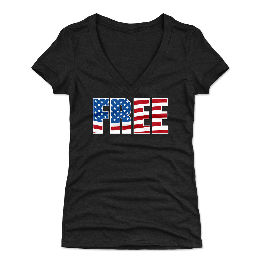 4th of July Women's V-Neck T-Shirt | 500 LEVEL