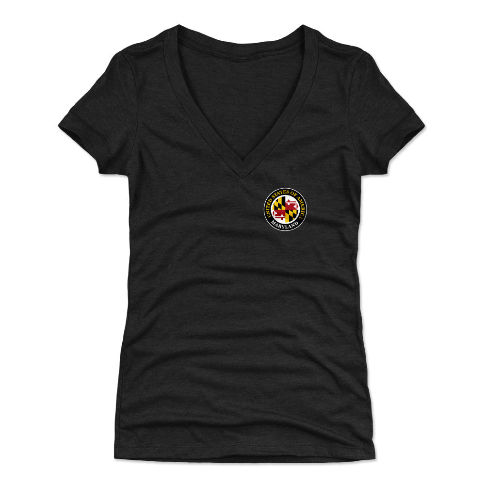 Maryland Women's V-Neck T-Shirt | 500 LEVEL