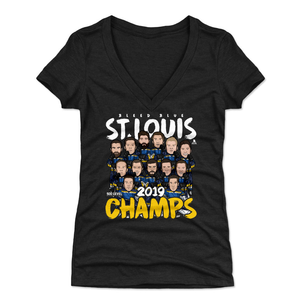 St. Louis Women's V-Neck T-Shirt | 500 LEVEL