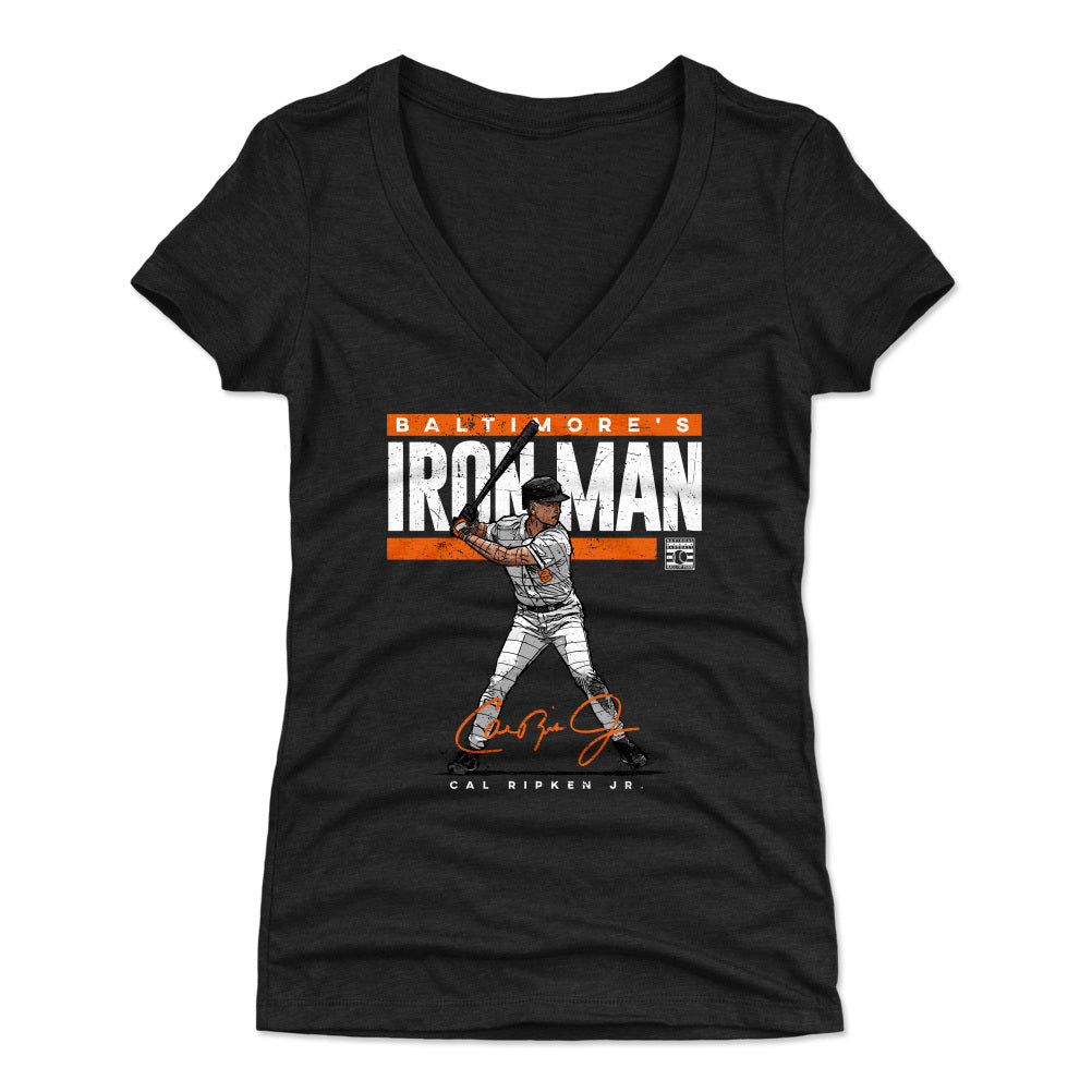 Cal Ripken Jr. Women's V-Neck T-Shirt | 500 LEVEL