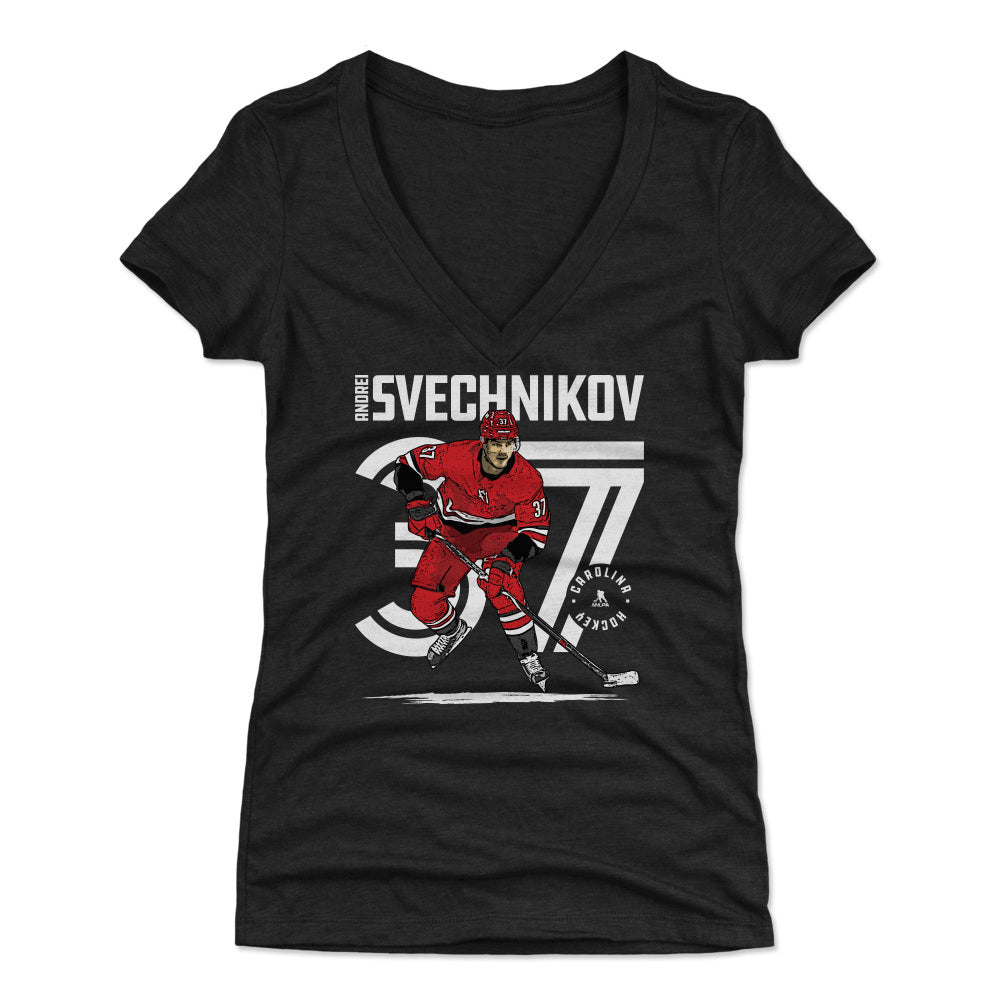 Andrei Svechnikov Women's V-Neck T-Shirt | 500 LEVEL