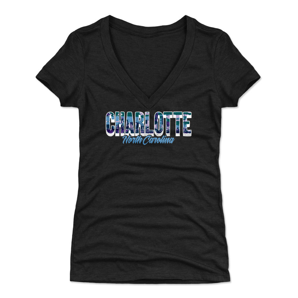Charlotte Women's V-Neck T-Shirt | 500 LEVEL