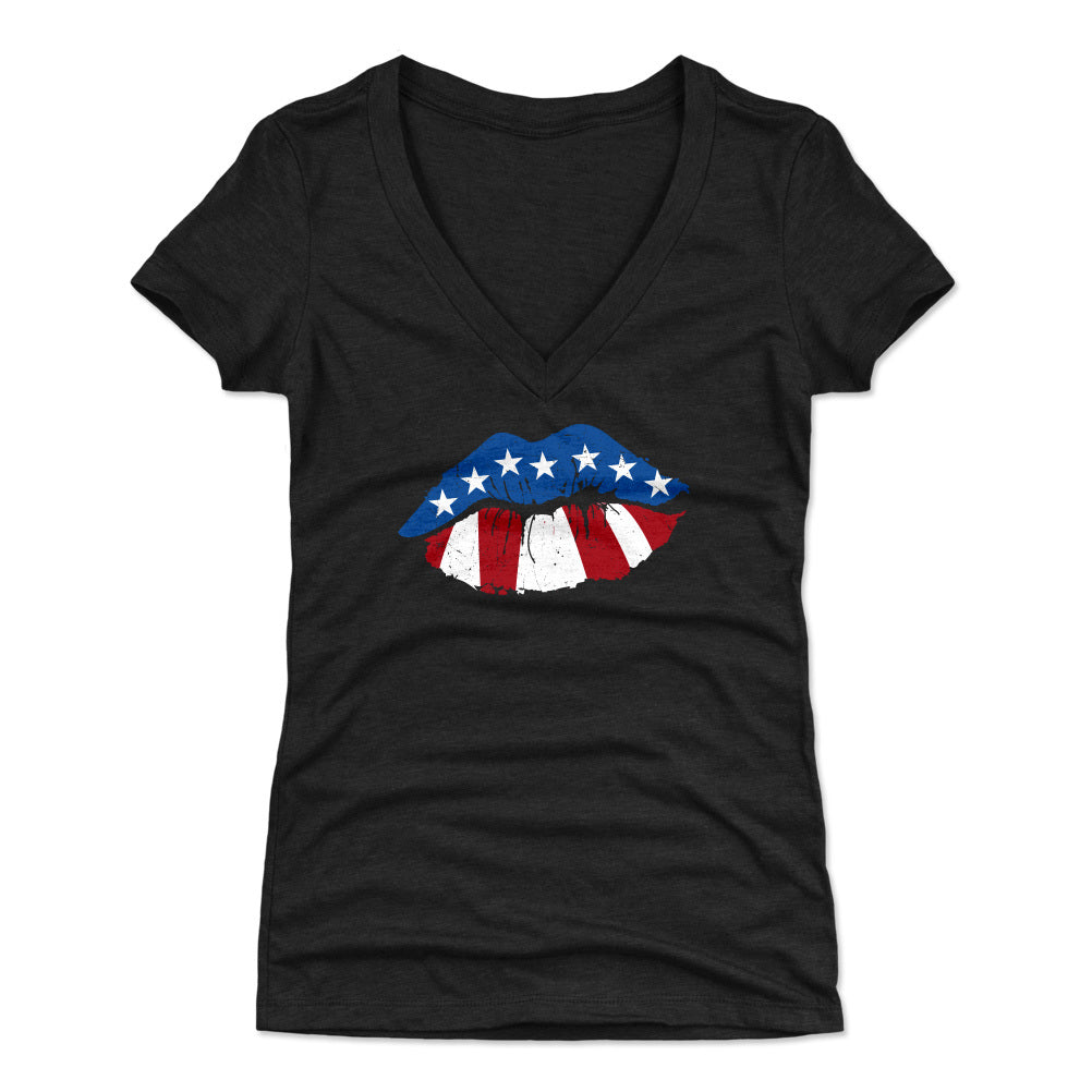 USA Women's V-Neck T-Shirt | 500 LEVEL