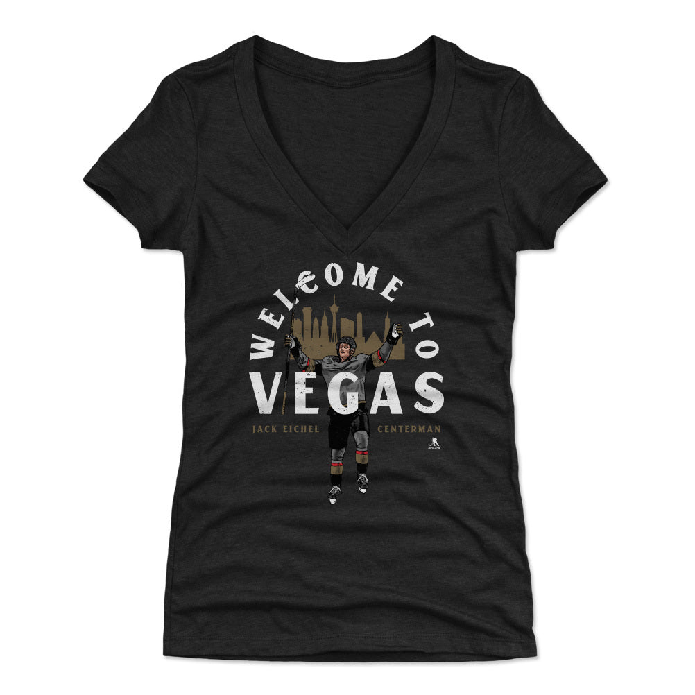 Jack Eichel Women's V-Neck T-Shirt | 500 LEVEL