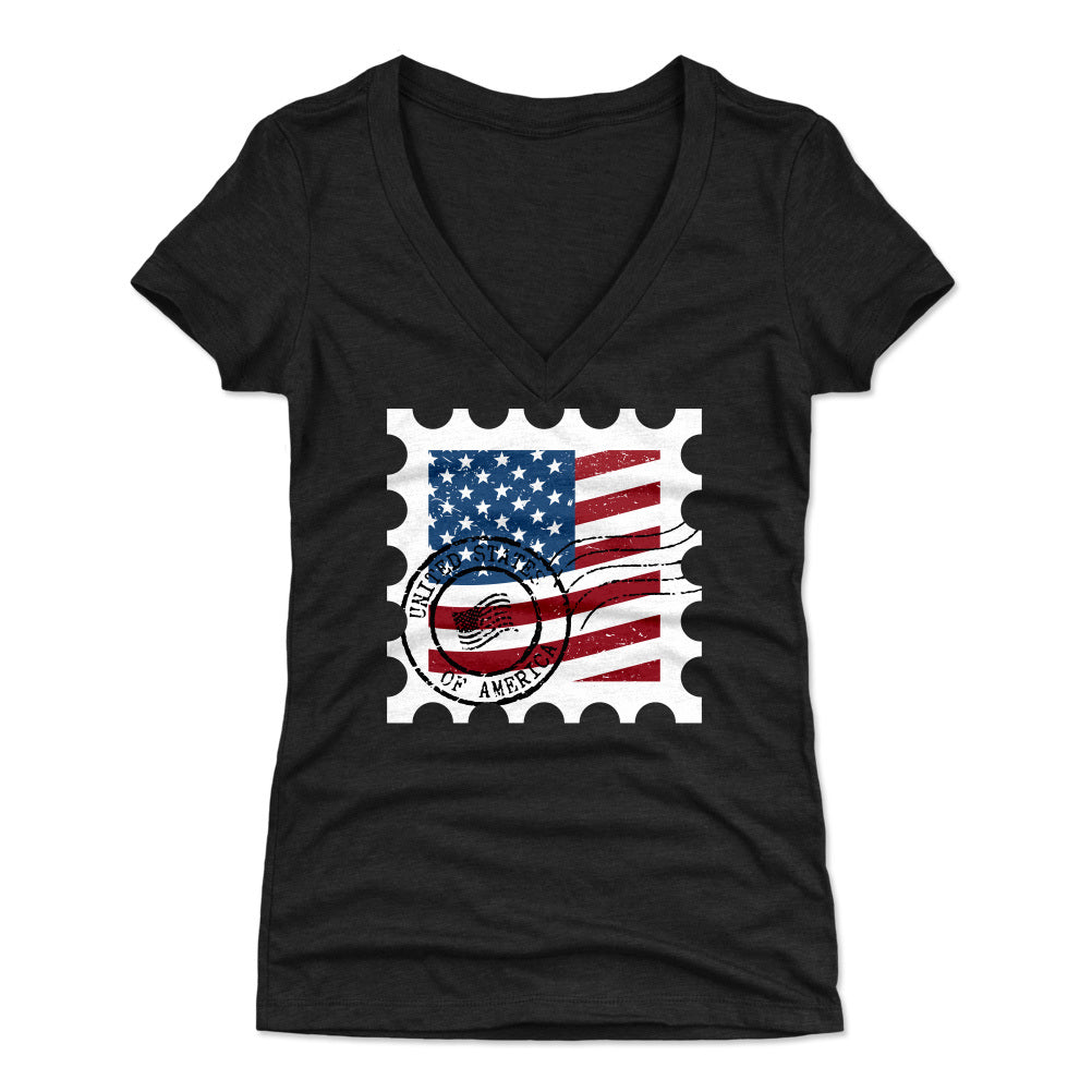 4th of July Women's V-Neck T-Shirt | 500 LEVEL
