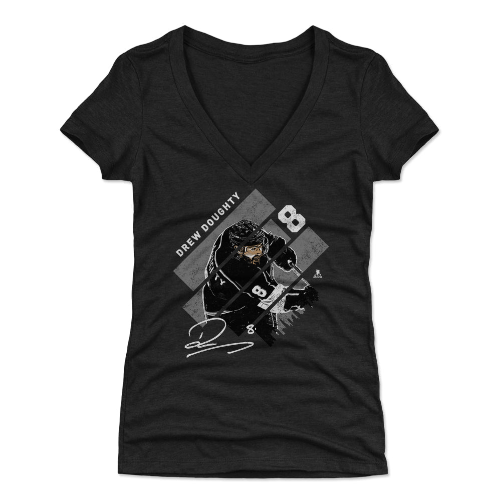 Drew Doughty Women's V-Neck T-Shirt | 500 LEVEL