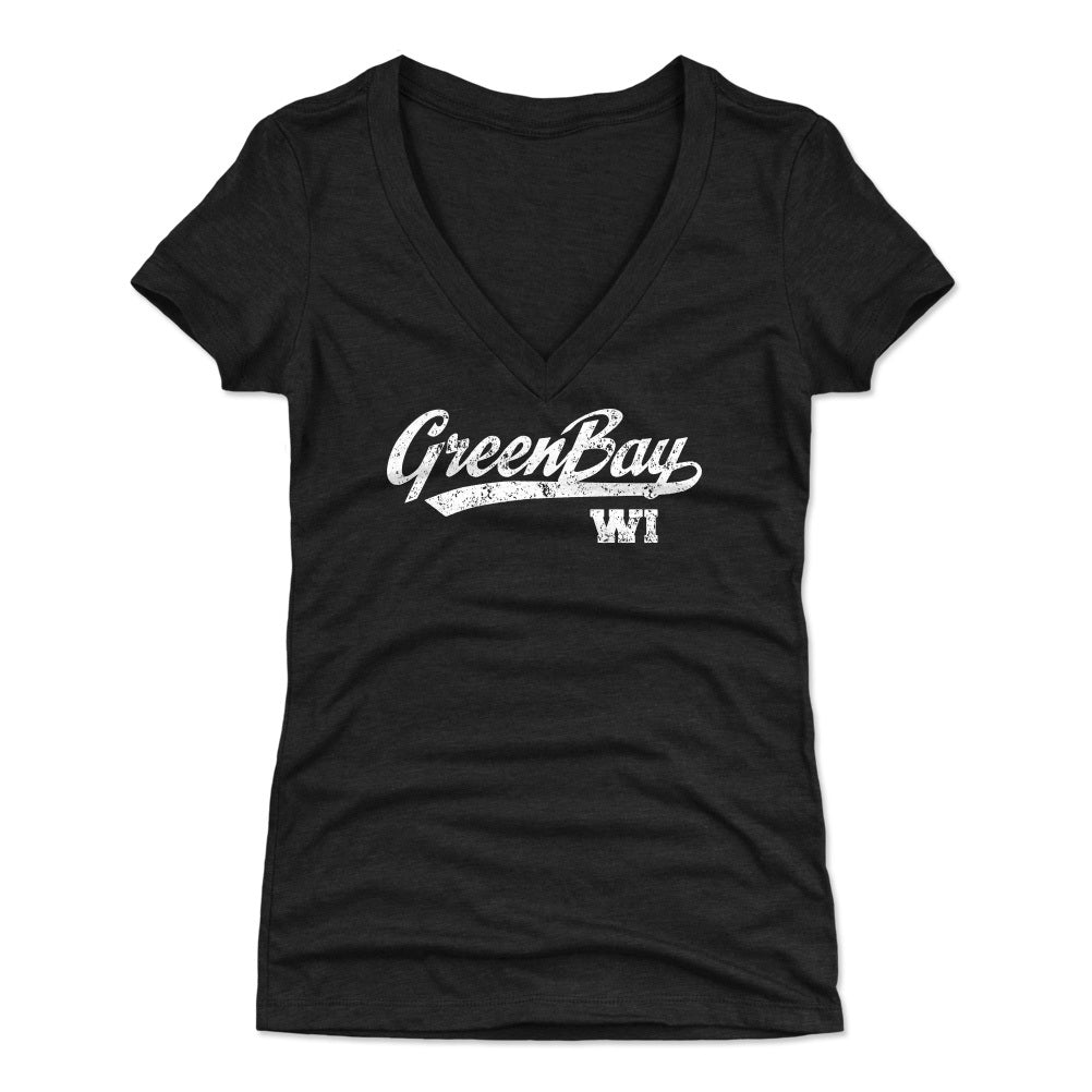 Green Bay Women's V-Neck T-Shirt | 500 LEVEL